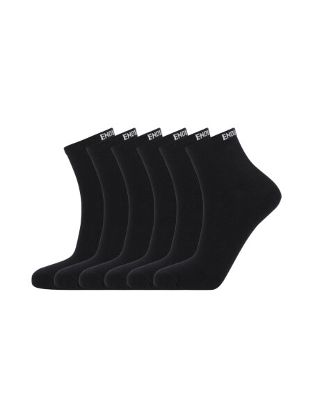 ENDURANCE Ibi Quarter 6-Pack Socken black Gr. 35-38
