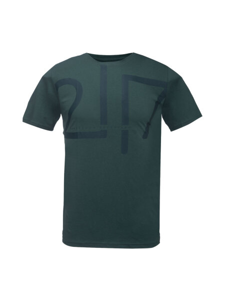 2117 OF SWEDEN Apelviken Cotton Herren T-Shirt | L | grün