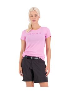 MONS ROYALE Icon Merino Air-Con Damen T-Shirt pop pink L