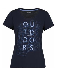 ICEPEAK Belcher Damen T-Shirt Dark Blue Gr. S