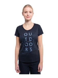 ICEPEAK Belcher Damen T-Shirt Dark Blue Gr. S