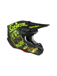 ONEAL 5SRS Polyacrylite Mountain Bike Helm Attack V.23 black/neon yellow L