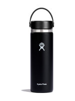 HYDRO FLASK 20 OZ WIDE FLEX CAP | 591 ml | schwarz