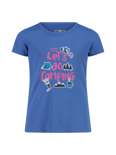 CMP Kinder T-Shirt | 116/6J | blau