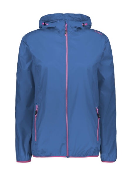 CMP Rain Fix Hood Damen Regenjacke | 38 | blau