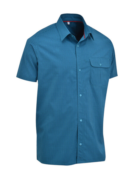 MAUL Falkenberg II Herren Outdoor Hemd | S | blau