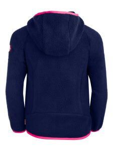 TROLLKIDS Girls Mandal Kinder Jacke navy/magenta Gr. 152/12J