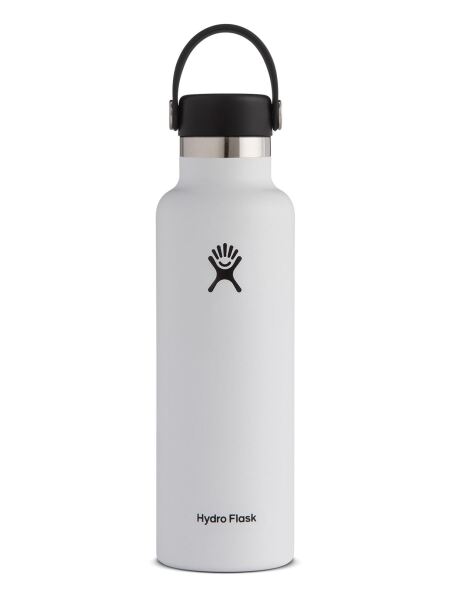 HYDRO FLASK 21 OZ STANDARD FLEX CAP | 621 ml | weiss