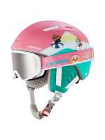 HEAD Maja Kinder Set Skihelm und Skibrille