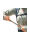 KOMPERDELL FX Lite Ti Vario 115-135cm Wanderstöcke silber/orange Gr. 115-135