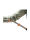 KOMPERDELL FX Lite Ti Vario 115-135cm Wanderstöcke silber/orange Gr. 115-135