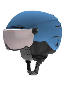 ATOMIC Savor Visor Jr Kinder Skihelm | 48-52cm | blau