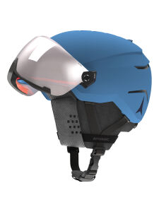 ATOMIC Savor Visor Jr Kinder Skihelm | 48-52cm | blau