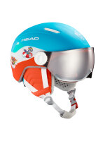 HEAD Mojo Set Kinder Skihelm mit Visier | XS/S | blau