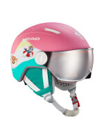 HEAD Maja Set Kinder Skihelm mit Visier | XS/S | pink