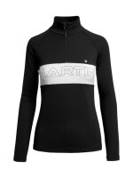 MARTINI Pearl Damen Half Zip Langarmshirt | L | schwarz