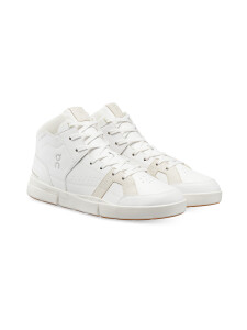 ON The Roger Clubhouse Mid Herren Freizeit Schuhe white/sand EU 44