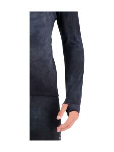 MONS ROYALE Cascade Merino Flex 200 Herren Langarm Shirt Skiunterwäsche black storm wash XL