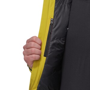 MAMMUT Stoney HS Thermo Herren Hardshell Skijacke mit Kapuze aura/black XL