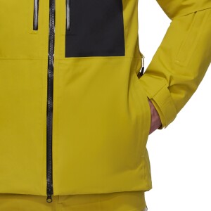 MAMMUT Stoney HS Thermo Herren Hardshell Skijacke mit Kapuze aura/black XL