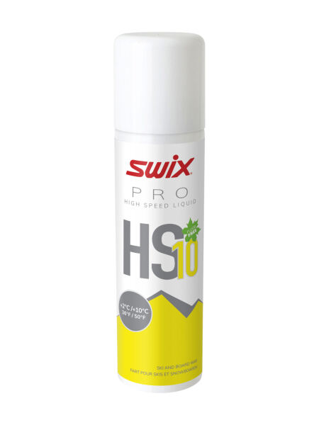 SWIX HS10 Liq. Yellow, +2°C/+10°C, 125ml Skiwachs yellow