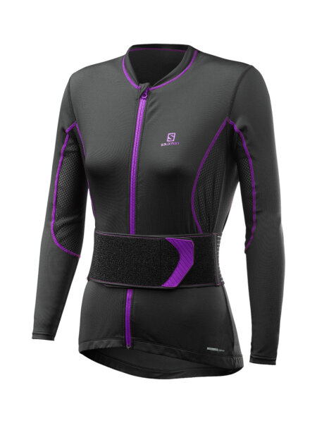 SALOMON Secondskin Flexcell Damen Rückenprotekto | M | schwarz