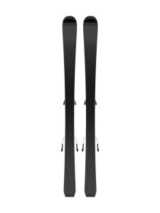 SALOMON QST Jr M Ski + L6 GW J2 8 Skiset | 130 | silber