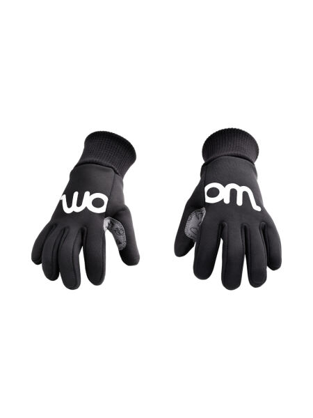 WOOM Warm Tens Kinder Fahrrad Handschuhe black Gr. 5