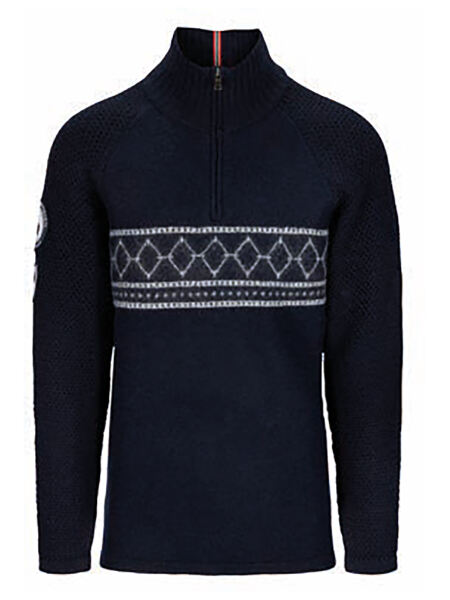 AMUNDSEN Boiled Ski Sweater Mens | L | blau