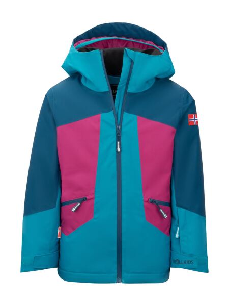 TROLLKIDS Girls Rauland Jacket | 116 | blau