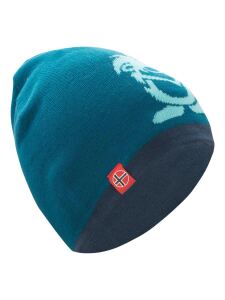 TROLLKIDS Beanie Kinder Mütze | 52-56 | blau