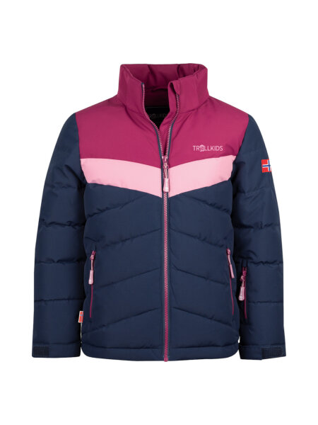 TROLLKIDS Girls Gryllefjord Jacket | 152 | blau