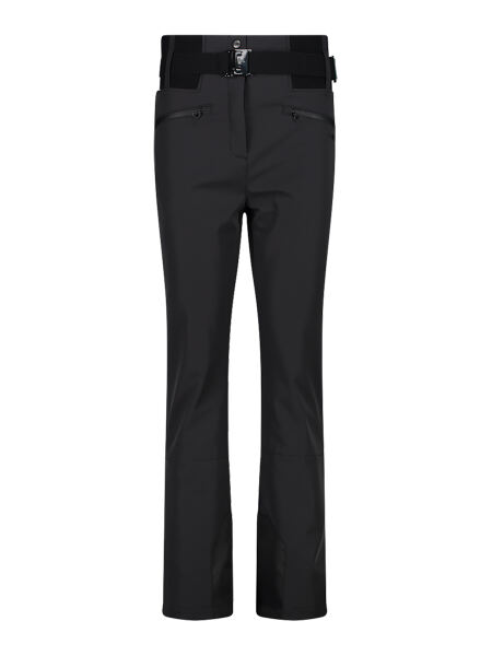 CMP Damen Skihose mit Fleece Innenfutter | D36 | schwarz