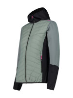 CMP Woman Jacket Hybrid Fix Hood | D36 | grün