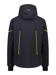 CMP Herren Softshell Skijacke mit abnehmbarer Kapuze