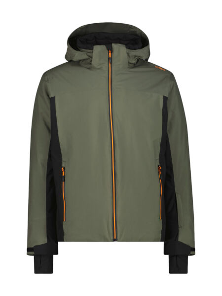 CMP Herren Skijacke mit abnehmbarer Kapuze olive Gr. 50