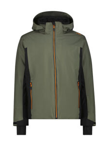 CMP Herren Skijacke mit abnehmbarer Kapuze olive Gr. 50