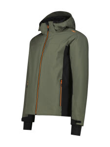CMP Herren Skijacke mit abnehmbarer Kapuze olive Gr. 50