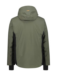 CMP Herren Skijacke mit abnehmbarer Kapuze olive Gr. 50