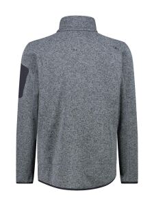 CMP Herren Fleece Jacke alluminio/titanio 50