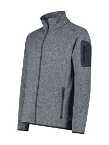CMP Herren Fleece Jacke alluminio/titanio 50