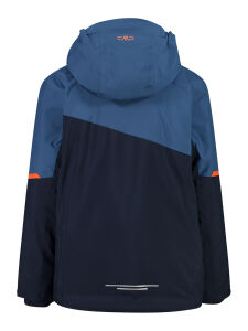 CMP Kid Jacket Snaps Hood | 110 | blau