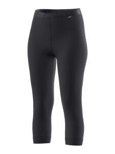 LÖFFLER Damen Unterhose 3/4 Transtex Warm Skiunterwäsche Black Gr. 40