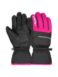 REUSCH Alan Junior Kinder Finger Skihandschuhe black/pink...