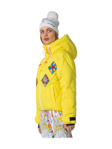 Jean Charles de Castelbajac W JCC Lumy down Bomber JKT Skijacke true yellow | L