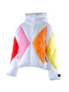 ROSSIGNOL JCC Diamond Down Bomber Damen Skijacke white