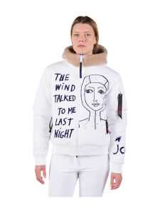 Jean Charles de Castelbajac W JCC Yety Fleecy Bomber JKT Jacke white | M