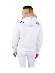 ROSSIGNOL JCC Yety Fleecy Bomber Damen Skijacke white | M