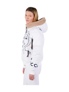 ROSSIGNOL JCC Yety Fleecy Bomber Damen Skijacke white | M