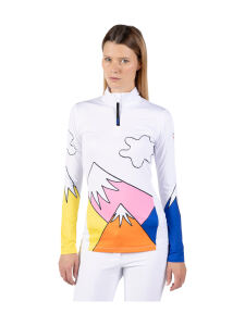 Jean Charles de Castelbajac JCC Booster 1/2 Zip Top Damen Skipulli white | L